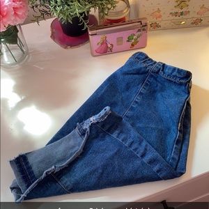 jean skirt
